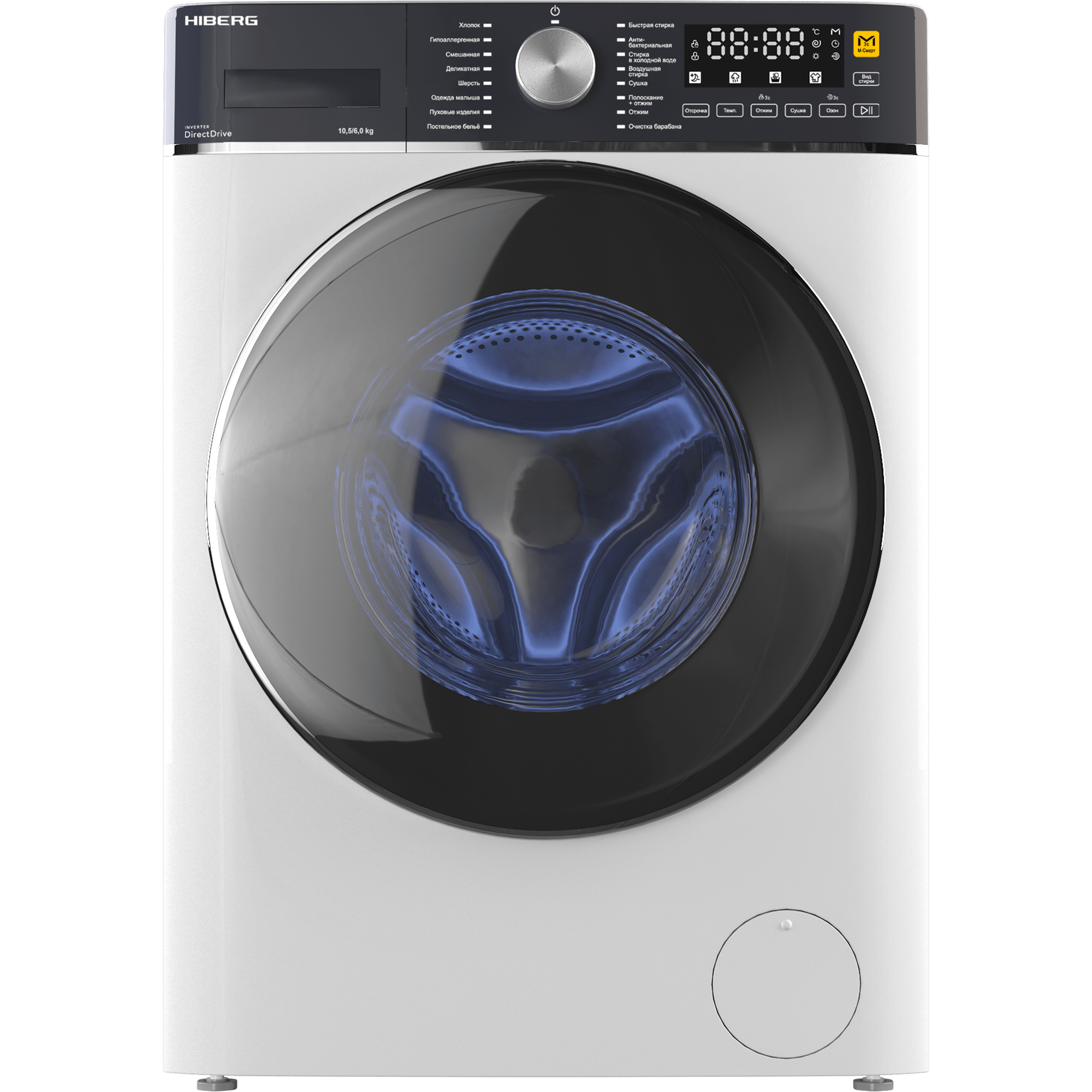 Стиральная машина с сушкой HIBERG i-DDQ8 - 10614 W RU