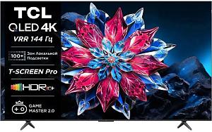 Телевизор TCL 85C655PRO RU, черный